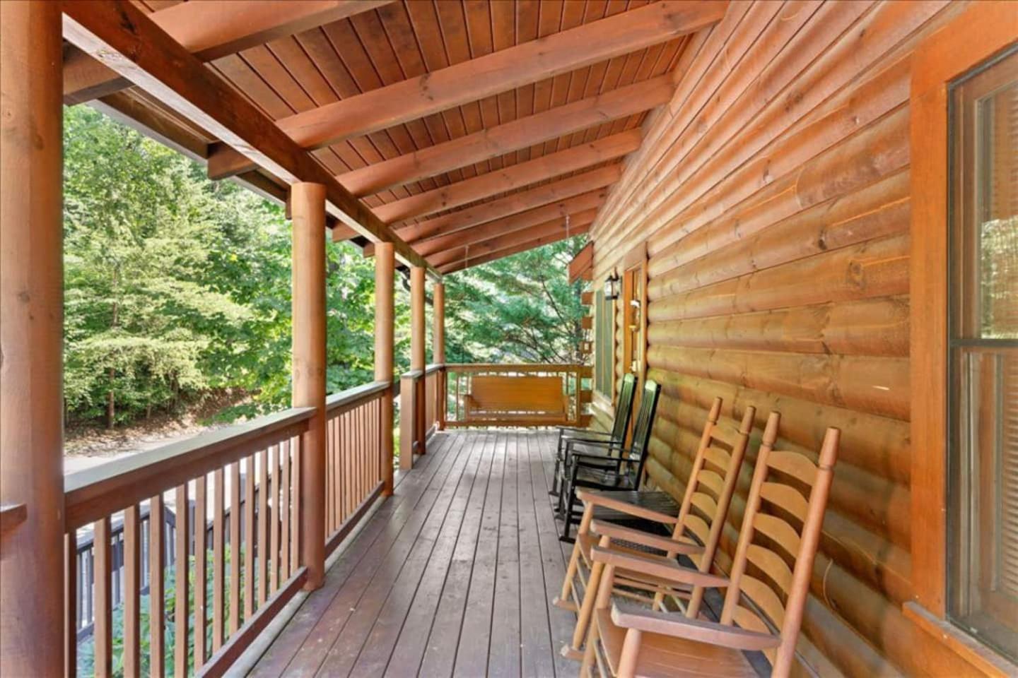 5Br Smoky Cabin Hot Tub, Games, 1 Mi To Parkway Pigeon Forge Bagian luar foto